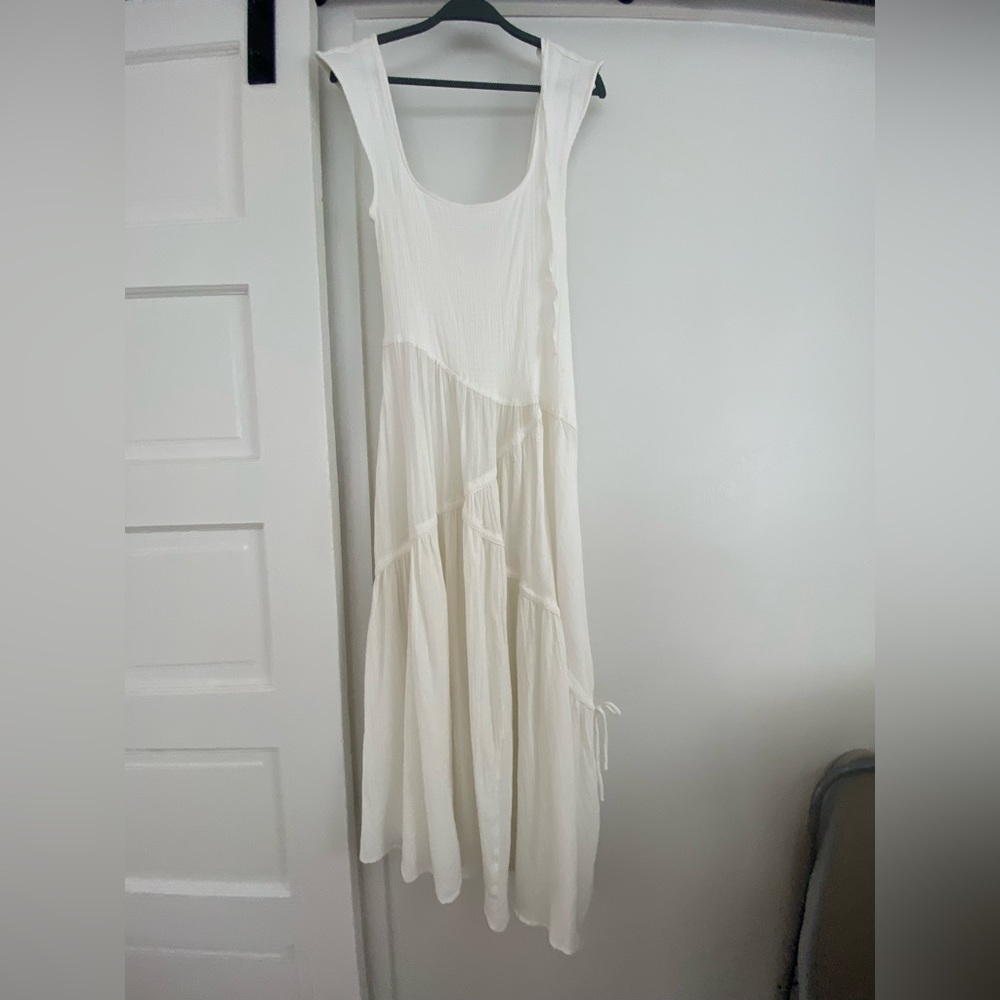 Free people ivory boho dress